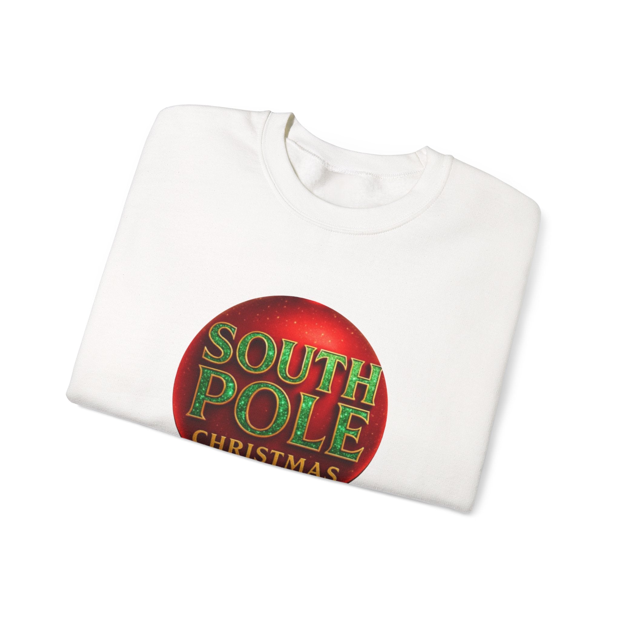 South Pole Christmas Party | Holiday Ornament Sweatshirt