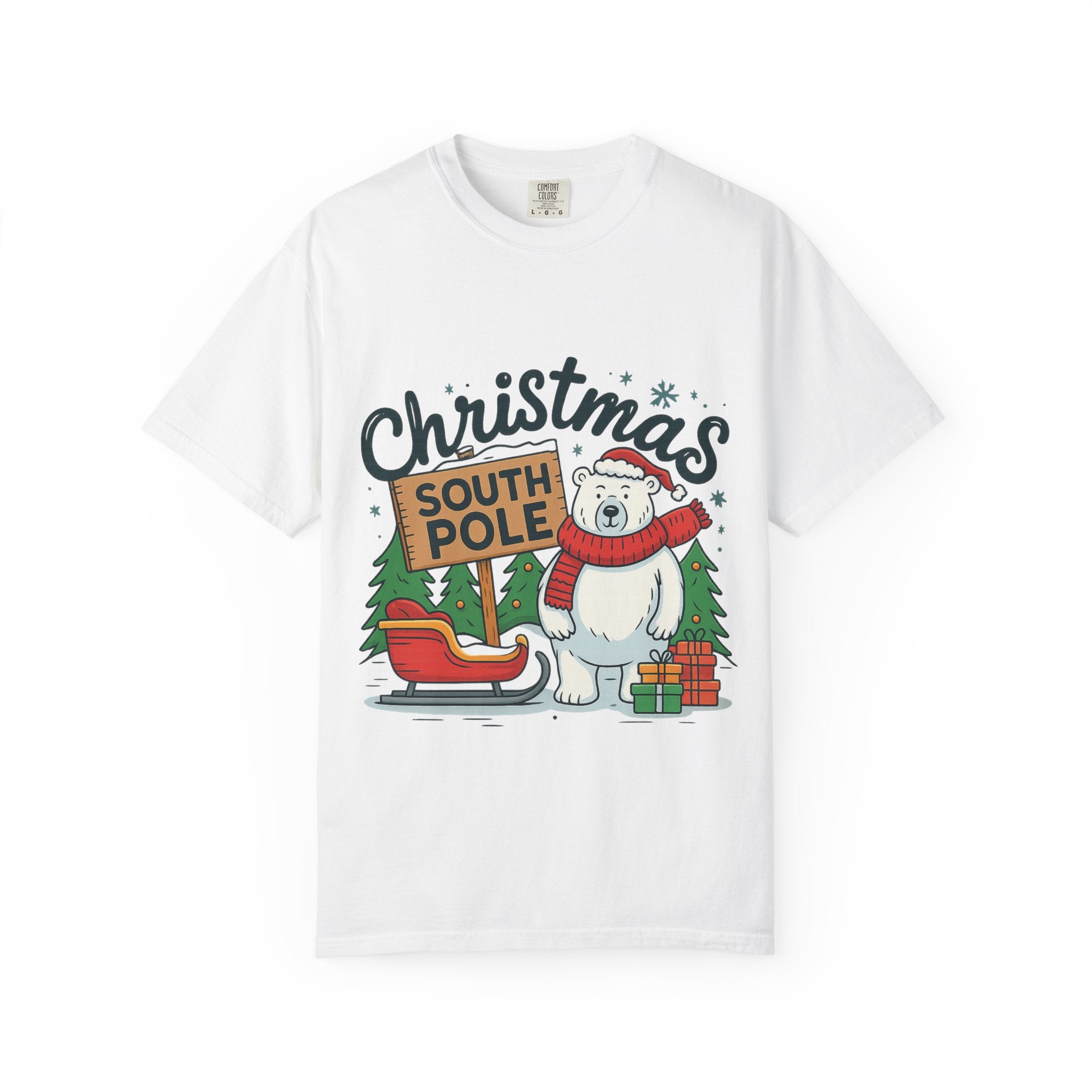 Christmas South Pole Polar Bear | T-shirt