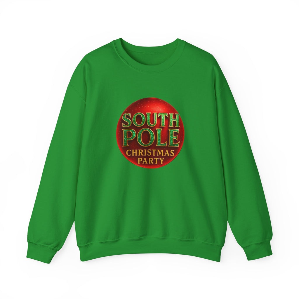 South Pole Christmas Party | Holiday Ornament Sweatshirt