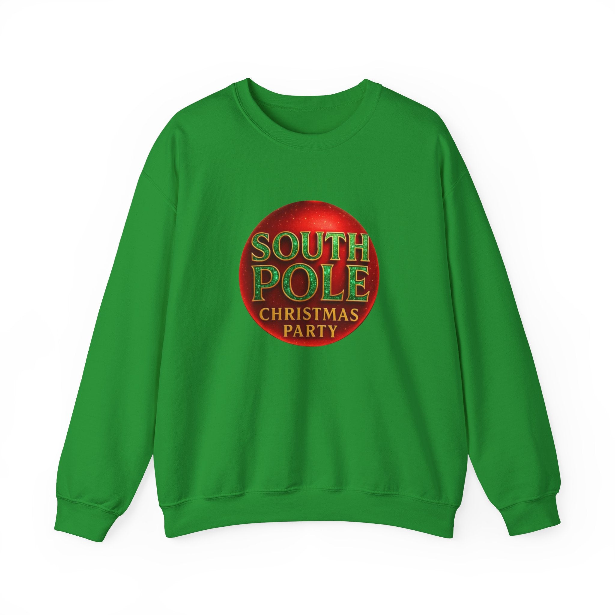 South Pole Christmas Party | Holiday Ornament Sweatshirt