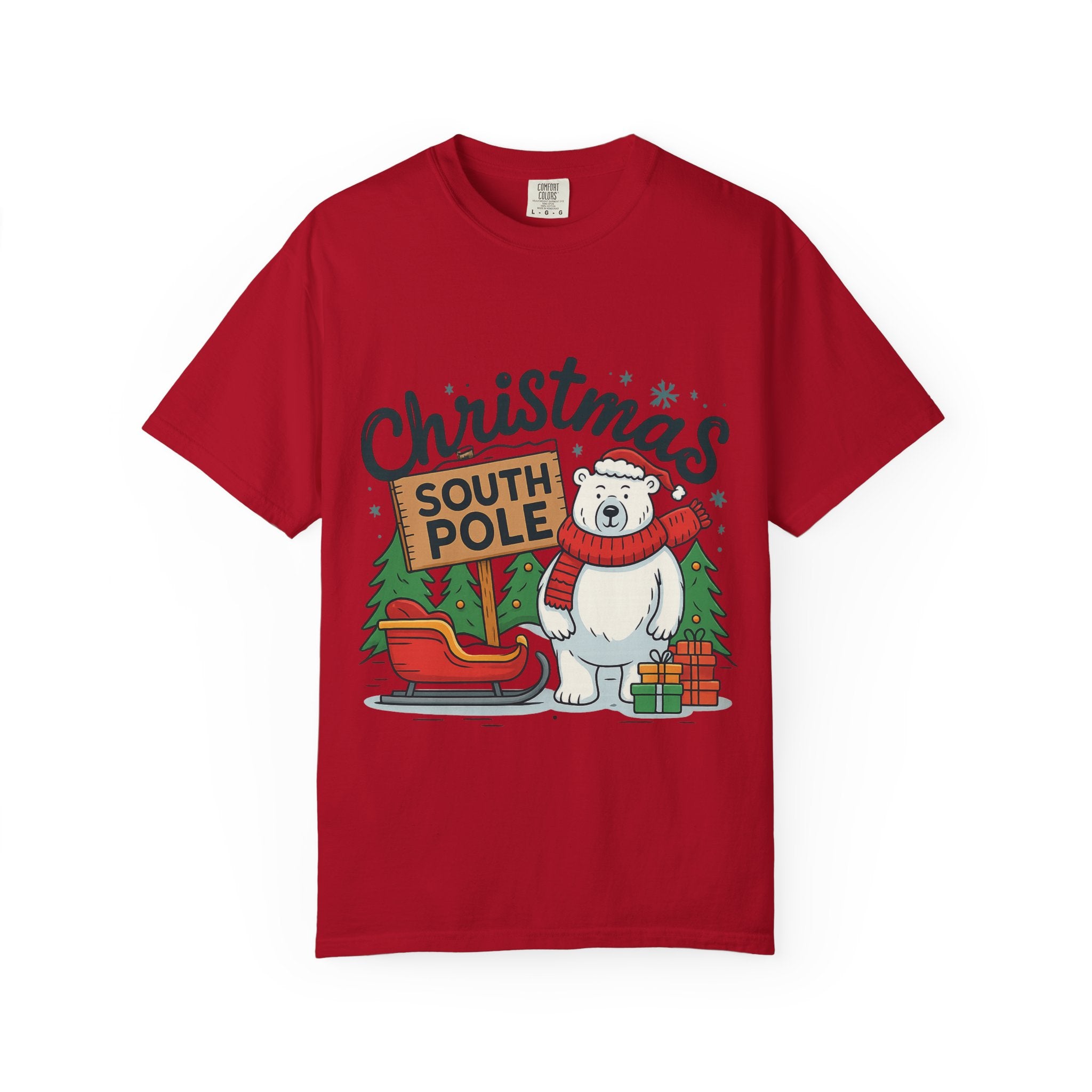Christmas South Pole Polar Bear | T-shirt
