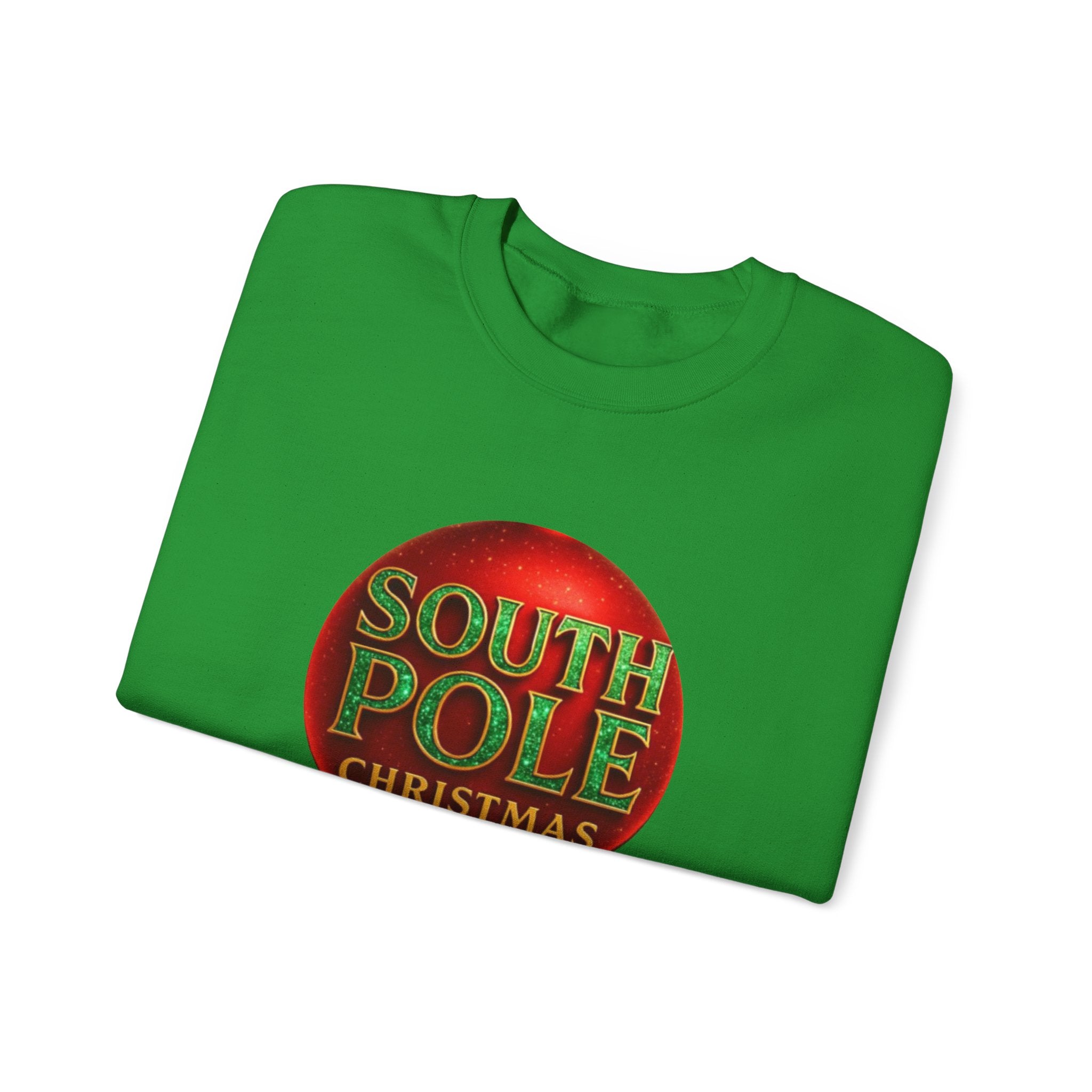South Pole Christmas Party | Holiday Ornament Sweatshirt