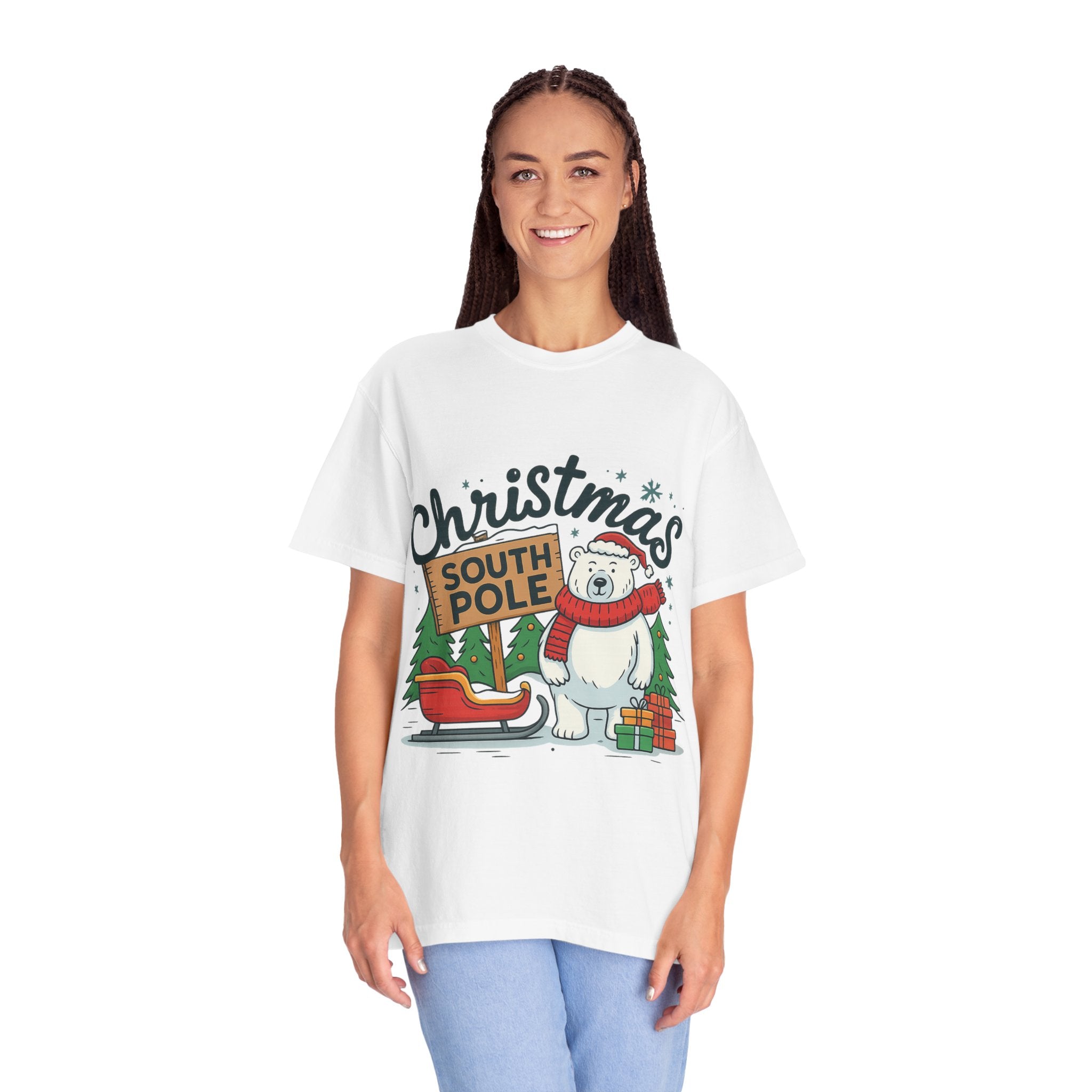 Christmas South Pole Polar Bear | T-shirt