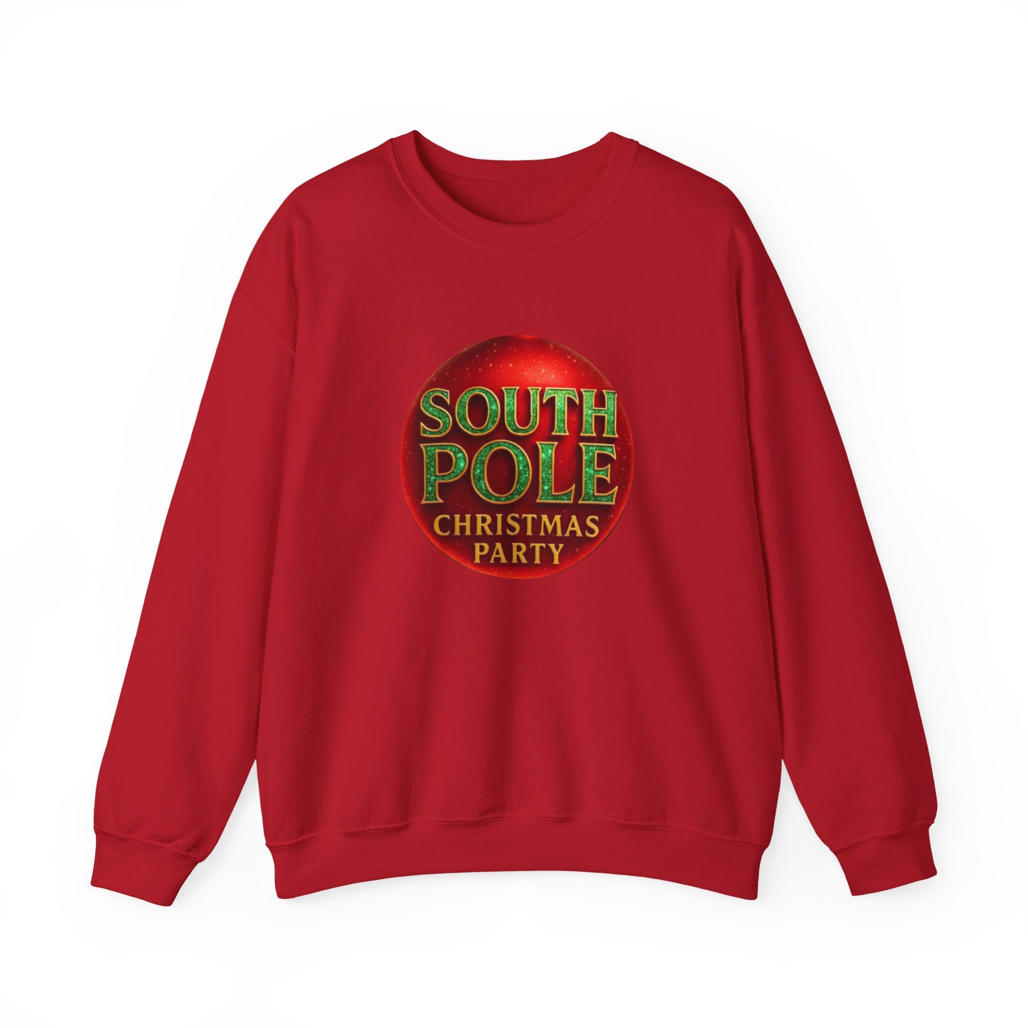 South Pole Christmas Party | Holiday Ornament Sweatshirt