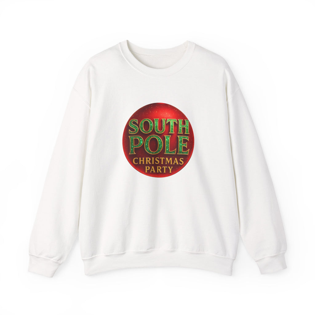 South Pole Christmas Party | Holiday Ornament Sweatshirt