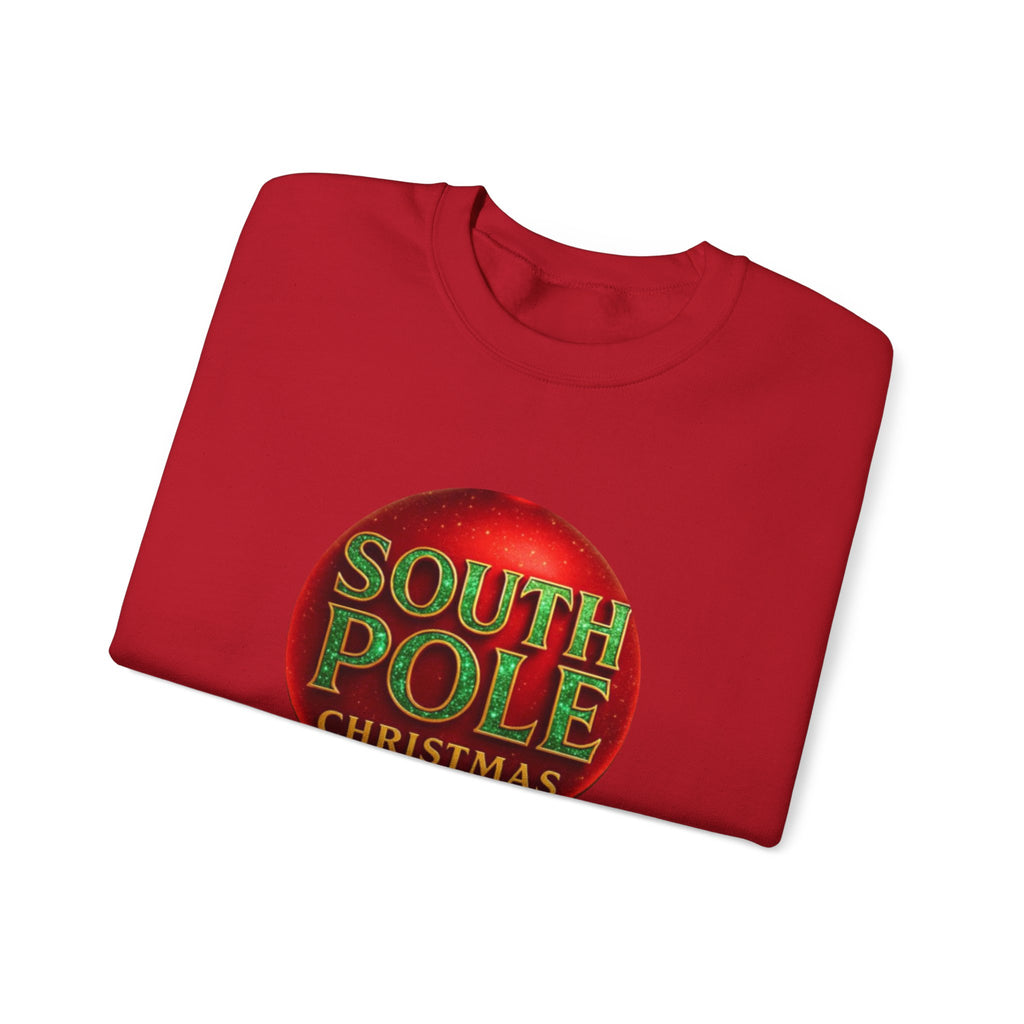 South Pole Christmas Party | Holiday Ornament Sweatshirt