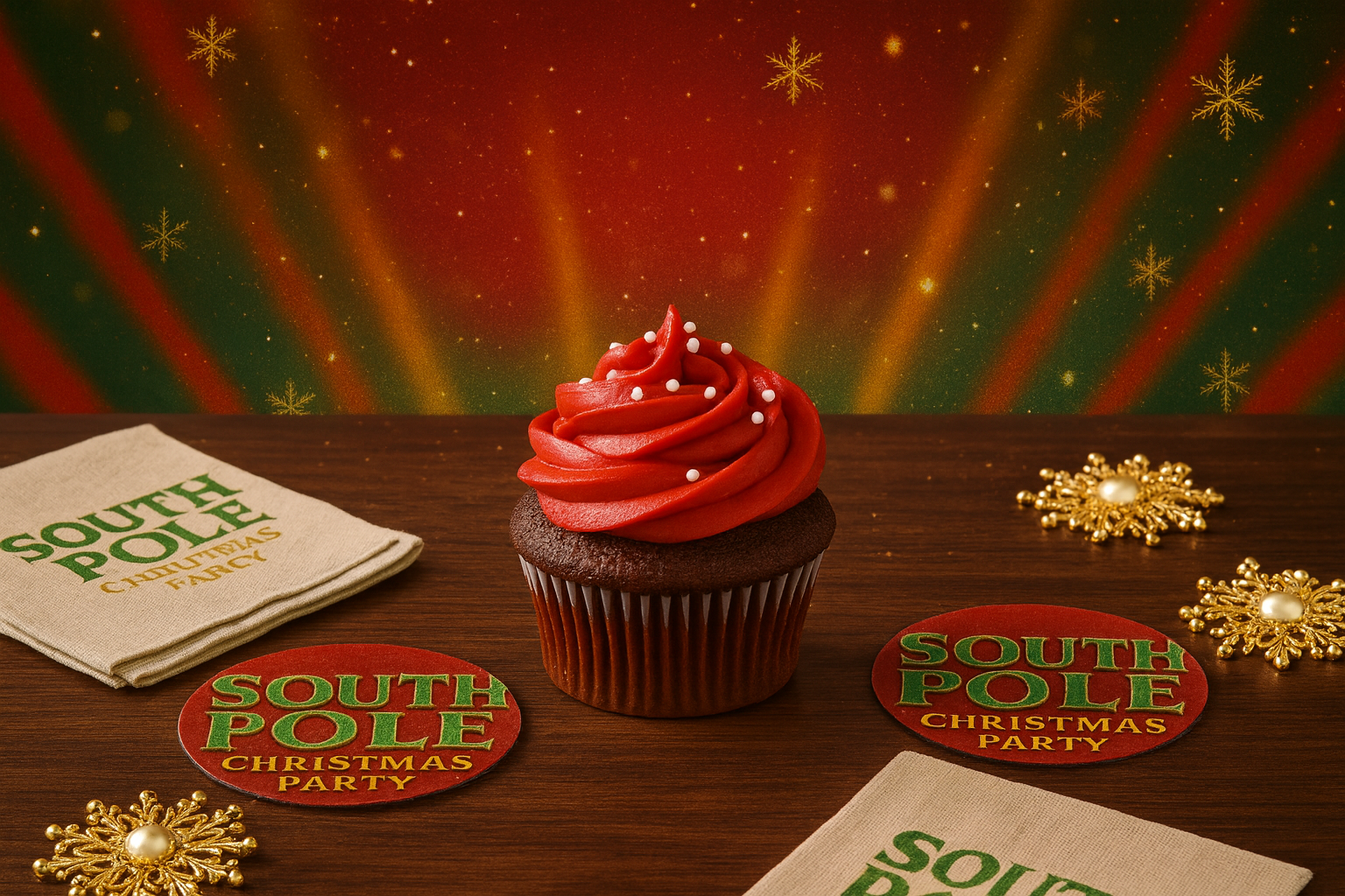 Holly Jolly Cupcakes